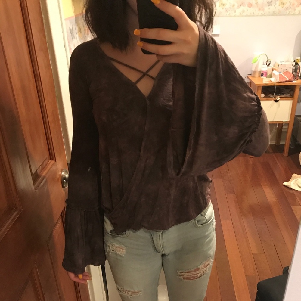 AE Cross Front Blouse